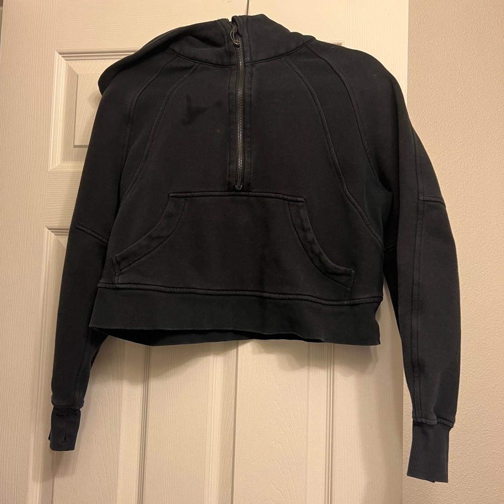 XS/S Lululemon Half Zip Scuba Hooded Sweatshirt